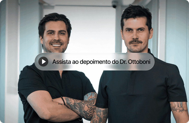 Vídeo depoimento dos irmãos Ottoboni sobre transformação digital da clínica